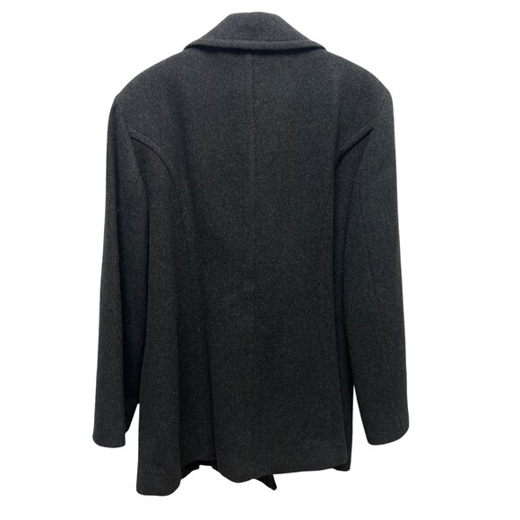 Forecaster of Boston Wool Cashmere Blend Dark Gray Peacoat - Picture 6 of 8